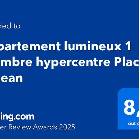 Appartement Lumineux 1 Chambre Hypercentre Place St Jean Valence (Drome) Exterior foto